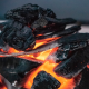 image of coal burning